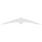 Ekena Millwork Archdale Architectural Grade PVC Gable Bracket, 72"W x 12"H x 2"D x 6"F, 4/12 Pitch GBP072X12X0206ARC00 - alternate 4
